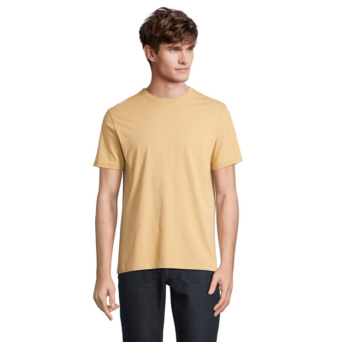 Tee shirt publicitaire coton bio unisexe 175g LEGEND BEIGE FONCÉ